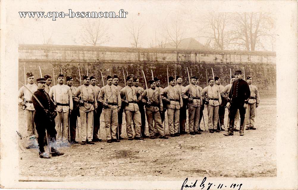 Besançon - 4e d'Artillerie, 9e Batterie - 7-11-1913